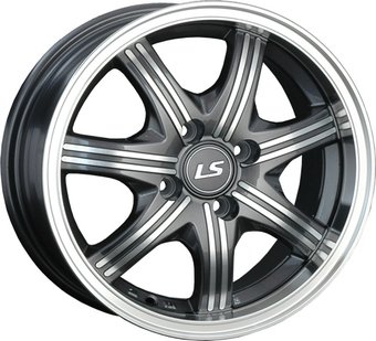 Литые диски LS 323 16x7" 5x114.3мм DIA 73.1мм ET 40мм GMF