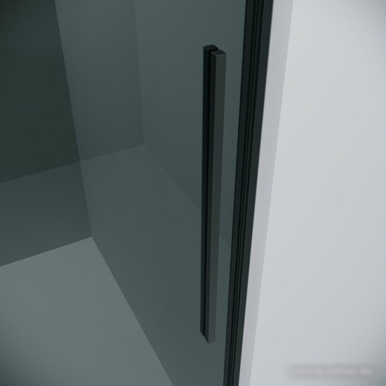 Душевая дверь Grossman Galaxy 100.K33.01.120.21.10 120x195 (черный матовый/стекло тонированное)
