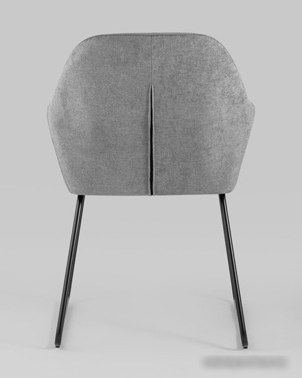 Стул с подлокотниками Stool Group Чак (серый)
