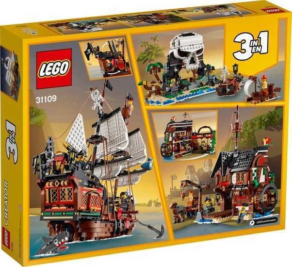 Конструктор LEGO Creator 31109 Пиратский корабль