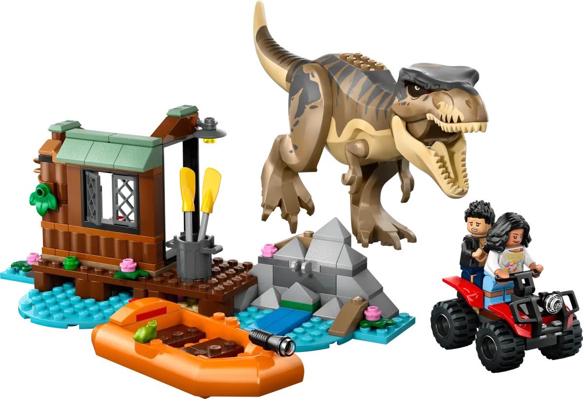 Конструктор LEGO Jurassic World Побег по реке от Ти-Рекса 76975