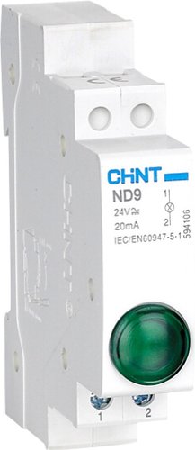 Лампа сигнальная Chint ND9-1/g 594108 (зеленый)