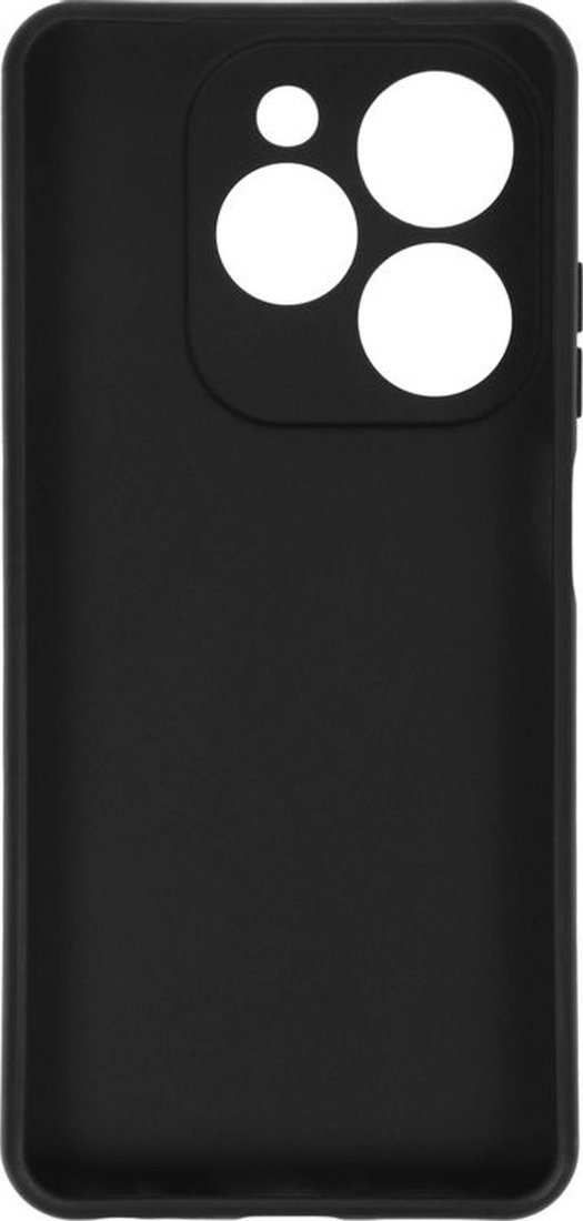 Чехол для телефона BoraSCO Silicone Case для Infinix Hot 40i/Smart 8/Smart 8 Plus 72733 (черный)