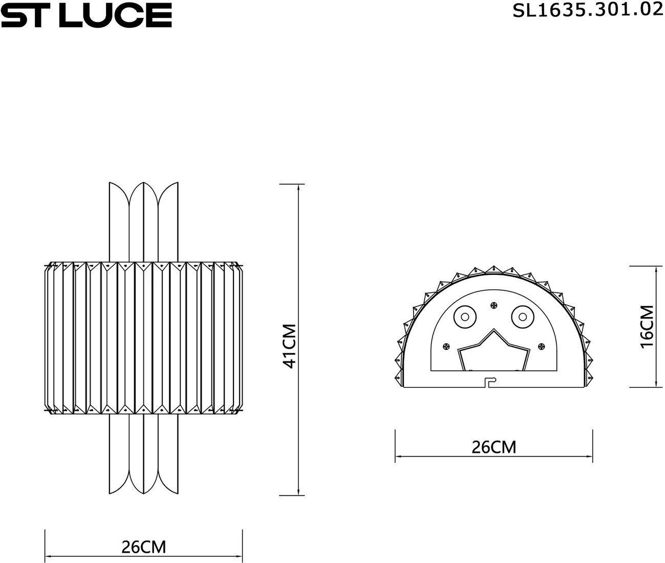 Бра ST Luce SL1635.301.02