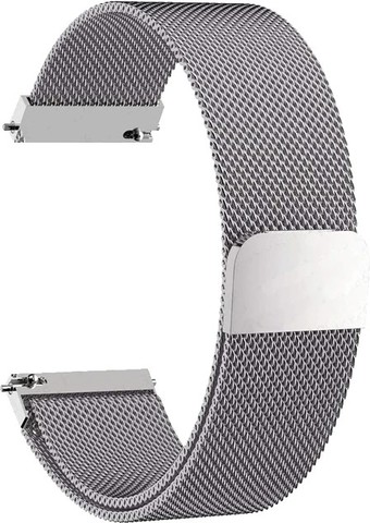 Браслет Rumi Milanese loop металлический 18 мм (серебристый)