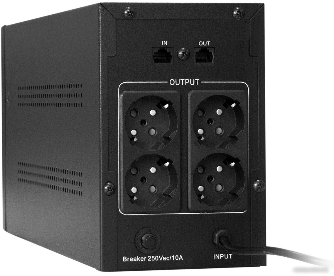 Источник бесперебойного питания ExeGate SpecialPro UNB-2200.LED.AVR.4SH.RJ EP285528RUS