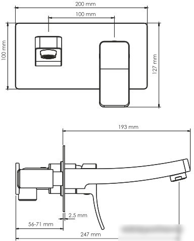 Смеситель Wasserkraft Aller 10630