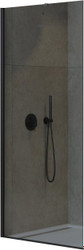 Душевая стенка Cezares LIBERTA-L-1-TB-110-GR-NERO
