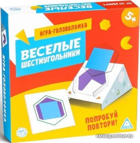 Головоломка Лас Играс Веселые шестиугольники 6960915