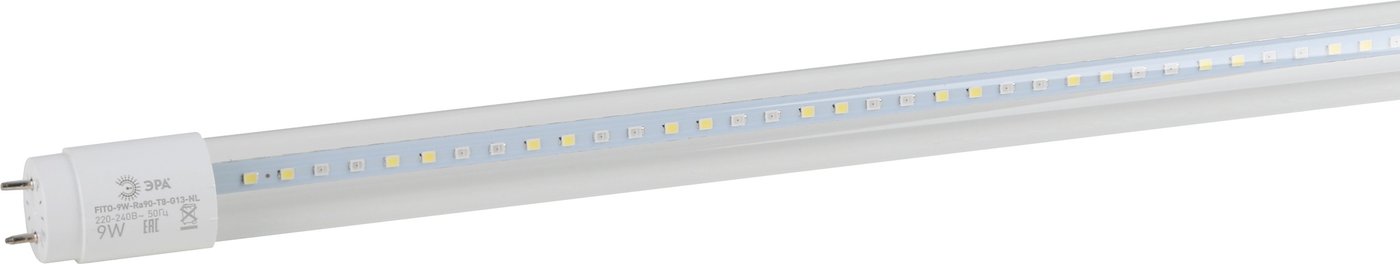 Светодиодная лампочка ЭРА FITO-9W-Ra90-Т8-G13-NL