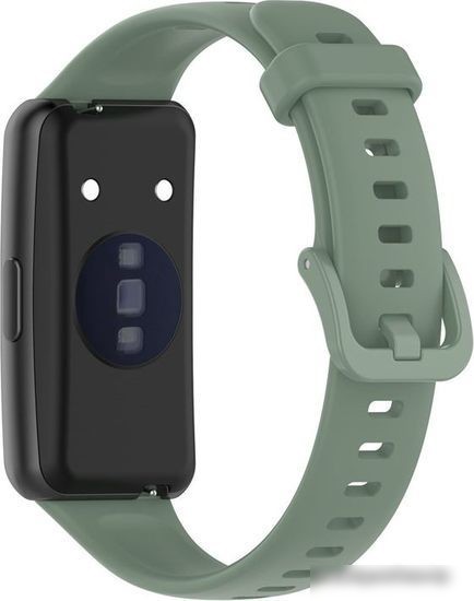 Ремешок Rumi силиконовый для Huawei Band 7 (шалфейно-зеленый)