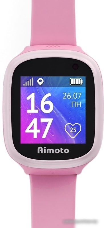 Детские умные часы Aimoto Start 2 (розовый)