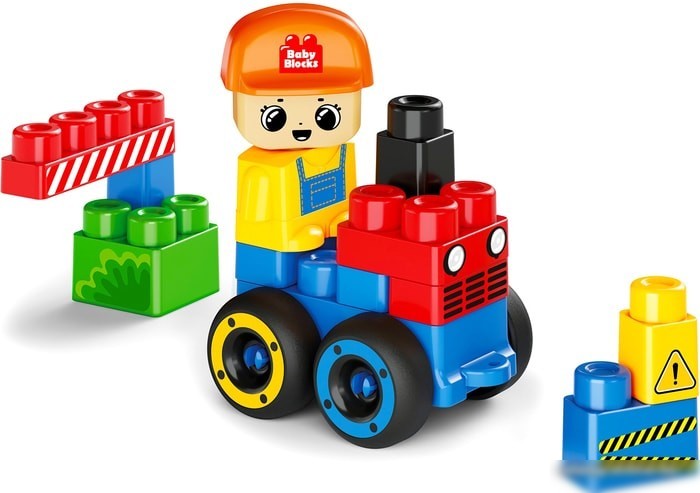 Конструктор Десятое королевство Baby Blocks 03913 На стройке