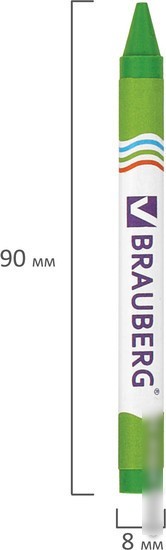 Восковые мелки BRAUBERG Пифагор 222964 (24 цв)