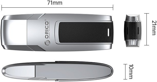 USB Flash Orico USSD-C 256GB USSD-C-A256G-SV-BP