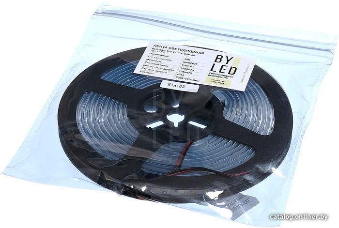 Светодиодная лента Byled BLS2835-120-24-9.6-WW-66