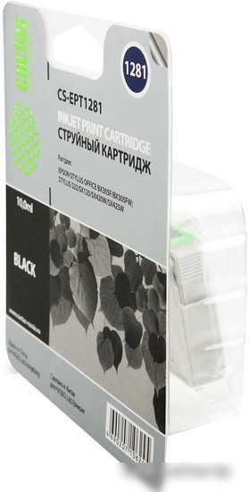 Картридж CACTUS CS-EPT1281 (аналог Epson C13T12814012)