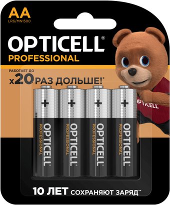 Батарейка Opticell Professional AA (4 шт)