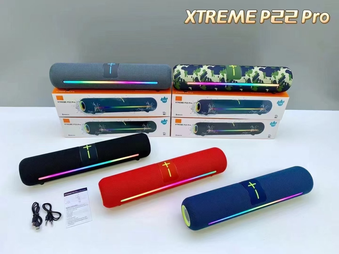 Беспроводная колонка Bseng P22 Pro (камуфляж)