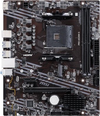 Материнская плата MSI Pro A520M-S