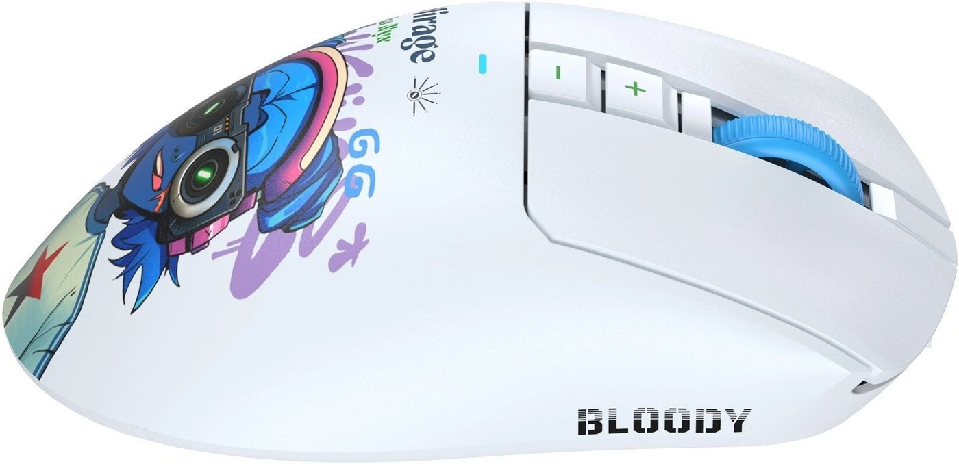 Игровая мышь A4Tech Bloody R73 Pro Nyx Mirage (белый)