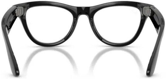 Умные очки Ray-Ban Meta Skyler RW4010 (черный глянцевый/аметист)
