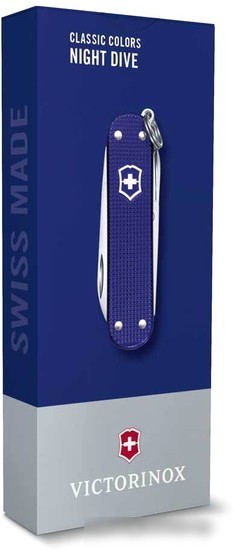 Мультитул Victorinox Classic Alox SD Colors (темно-синий)