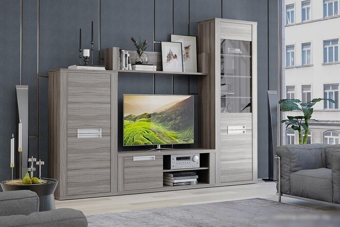 Тумба Stolline Честерфилд под TV СТЛ.365.03 (шорвуд)