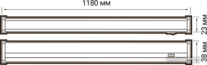 Линейный светильник JAZZway PLED-T5i PL 1200 14w 6500K IP40 1036292A