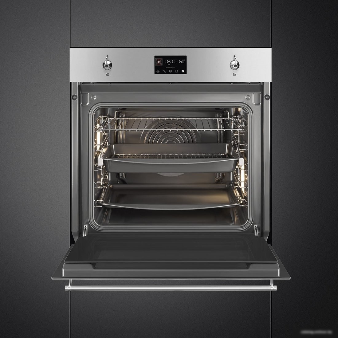 Электрический духовой шкаф Smeg SO6302TX