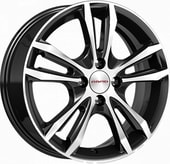Литые диски K&K Samara 16x6" 4x100мм DIA 60.1мм ET 41мм Алмаз чёрный