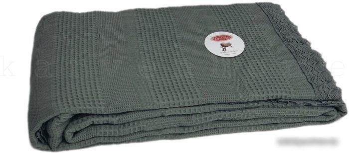Плед Karven Dantelli Waffle Pike Евро 200x220 Р 931 (хаки)