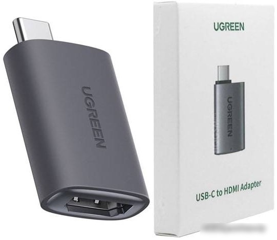 Адаптер Ugreen US320 HDMI - Type-C (серый)