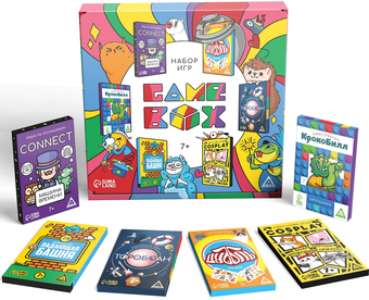 Настольная игра Лас Играс Game Box 6 настольных игр 7813476