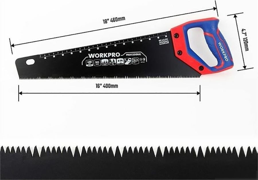 Ножовка Workpro WP215013