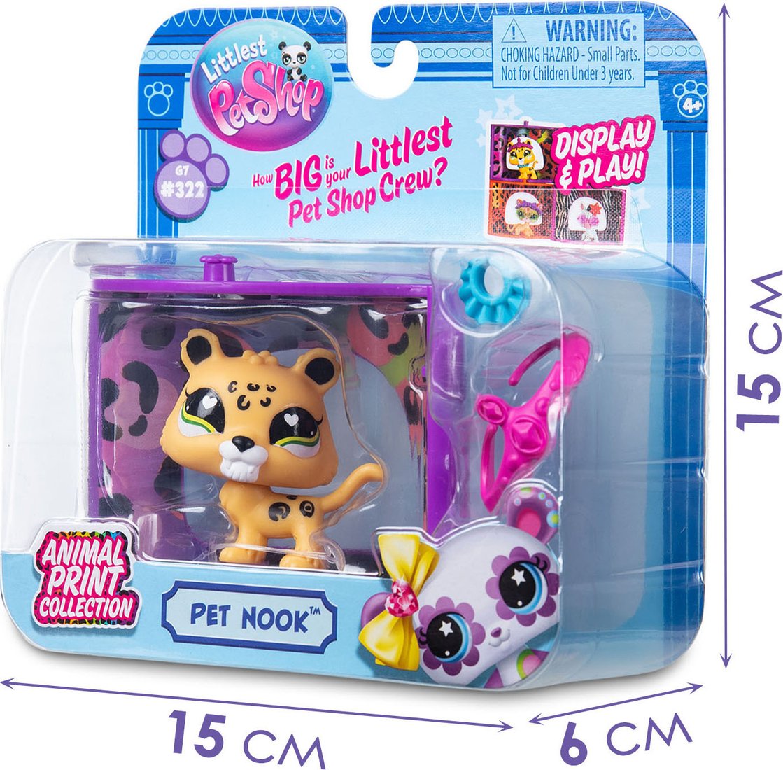 Игровой набор Hasbro Littlest Pet Shop Стиль Уголок Ягуара 01023_LPS