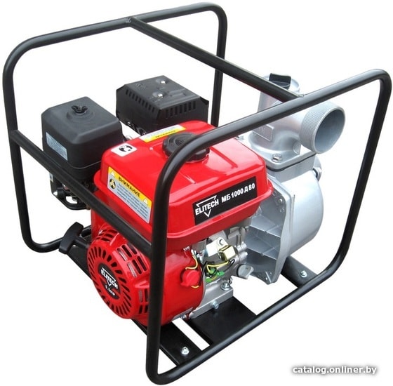 Мотопомпа ELITECH МБ 1000 Д80 Мотопомпа ELITECH МБ 1000 Д80