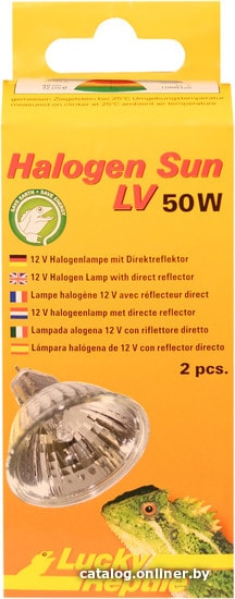 Тепловая лампа Lucky Reptile Halogen Sun HSL-50 50 Вт Тепловая лампа Lucky Reptile Halogen Sun HSL-50 50 Вт