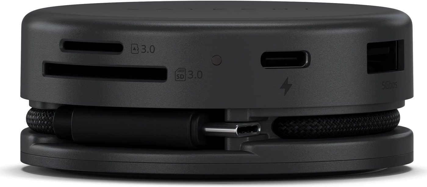 Док-станция Satechi OntheGo 7-in-1 Multiport Adapter ST-POTG7C (черный)