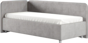 Кровать-тахта Сонум Capri L 90x200 (замша серый)