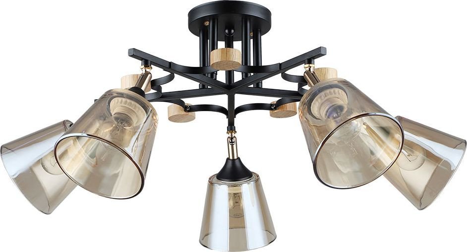 Подвесная люстра Arte Lamp Glassy A5078PL-5BK