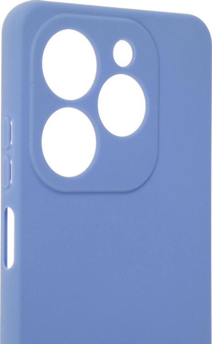 Чехол для телефона BoraSCO Silicone Case для Infinix Hot 40i/Smart 8/8 Plus/8 Pro 72662 (лавандовый)