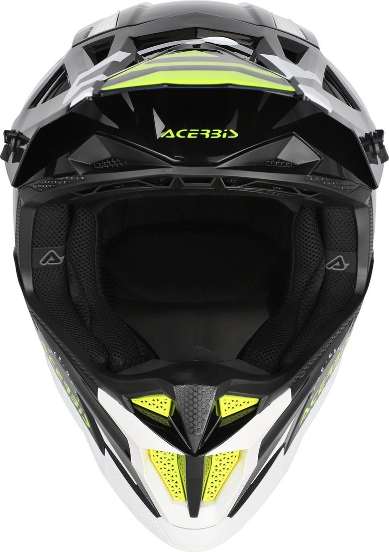Мотошлем Acerbis T711 0026458.315.064 (M, черный/белый)