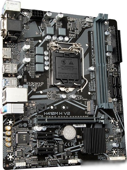 Материнская плата Gigabyte H410M H V2 (rev. 1.0)