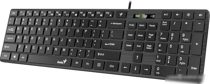 Клавиатура Genius SlimStar 126 (черный)