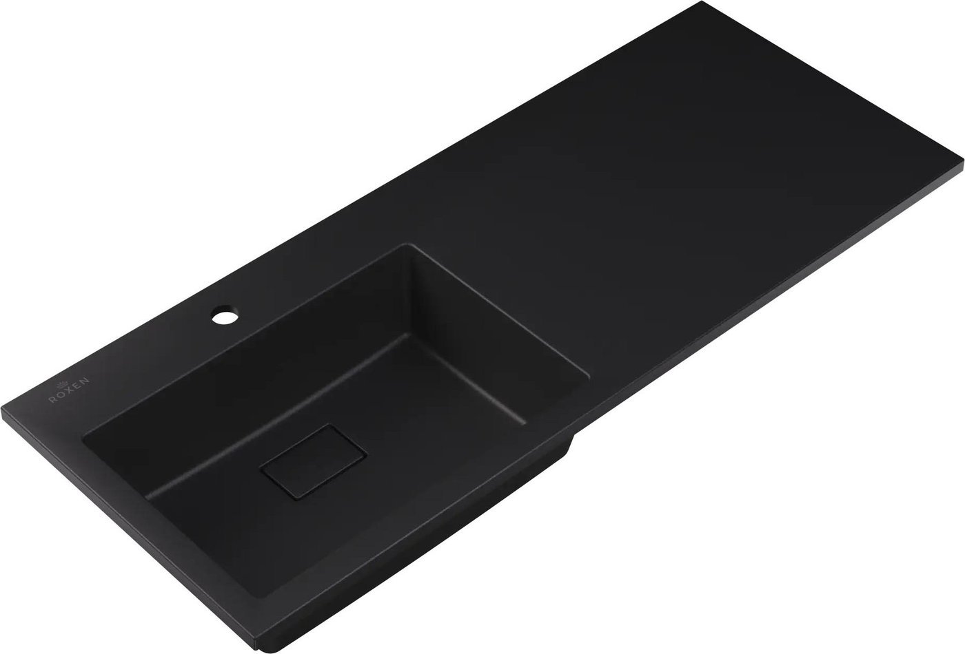 Умывальник Roxen Faber 120L black 30010120L-B