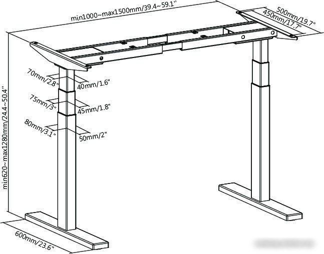 Стол Smartstol 120x80x3.6 (белый/венге 138)