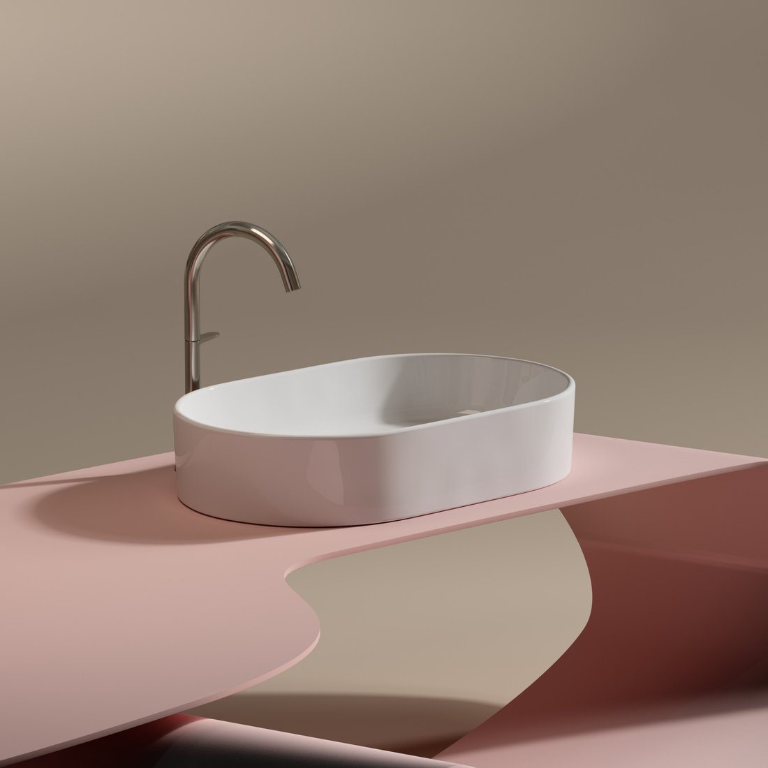 Умывальник Ceramica Nova Element CN6048
