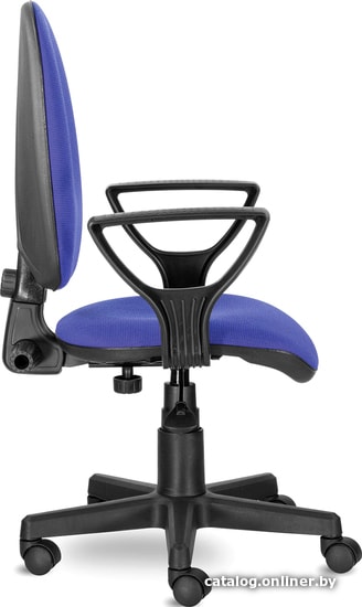 Кресло Brabix Prestige Ergo MG-311 (ткань, черный/синий)
