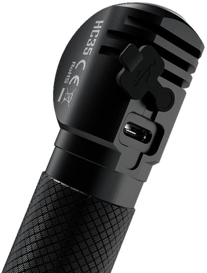 Фонарь Nitecore HC35 (черный)